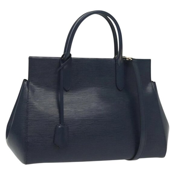 LOUIS VUITTON Epi Marley MM Hand Bag 2way Safir M94616 LV Auth BA4532 - Picture 1 of 16